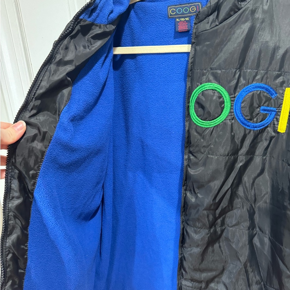 COOGI AUSTRALIA RAINBOW LETTER PUFFY JACKET XL - Picture 6 of 8